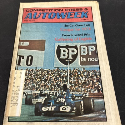 洋書 RACING CAR YEAR 73 Competition Press and Autoweek July 28, 1973 | eBay