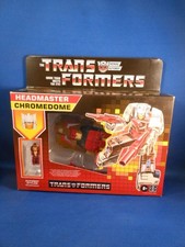 New Transformers CHROMEDOME & Headmaster Stylor G1 Reissue Walmart Exclusive