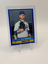 2025 Topps Heritage High Number A.J. Minter [Dark Blue] #597