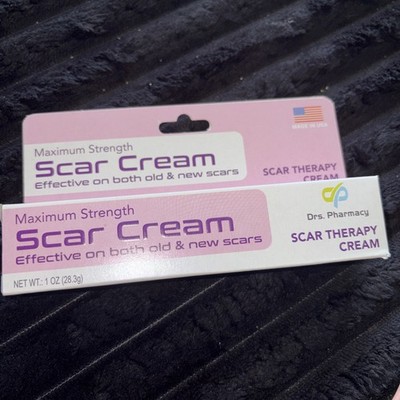 Maximum Strength Scar Therapy Cream Effective On Both Old And New Scars