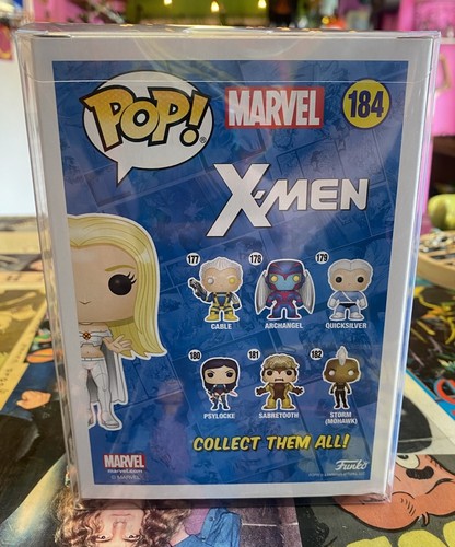 Funko Pop! Marvel: X-Men Emma Frost 184 Vinyl Figure Specialty Series No Sticker - Picture 3 of 6