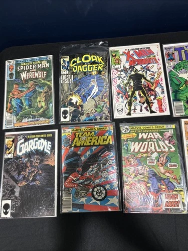 Vintage Marvel Comics Lot Amazing Spiderman Thor X-Men Bronze Age