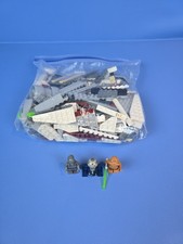 LEGO Star Wars Jedi Scout Fighter 75051 Set with 3 Minifigures and instructions