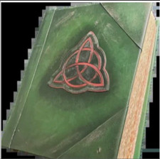 Charmed Book Of Shadows Bound Journal Green Journal Cover Spell Record Spellbook