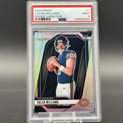 マーカス ラッシュフォード Panini Prizm Silver PSA 9 2024 Panini Prizm - Rookie Variations Caleb Williams #1