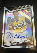 2022 Panini Elite Extra Edition - Robert Arias #191 Signatures (AU, RC)