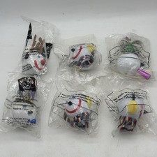 Jack In The Box Vintage Antenna Ball Topper Collectible Mixed Lot Of 6 New