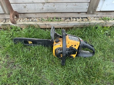 JCB PCS38AF Benzin Kettensäge schwarz & gelb 11000 U/min Schwerlast mit 16'' Stab