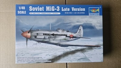 Trumpeter 1:48 Soviet MiG-3 Late Version (02831) Bausatz OVP