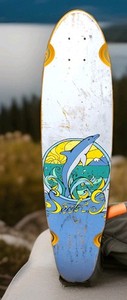 Sector9 Dolphin longboard skateboard deck 37x9