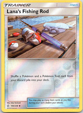 golden fishing rod pokemon card 2018 Pokemon Lost Thunder 234/214 Net Ball Gold Rare