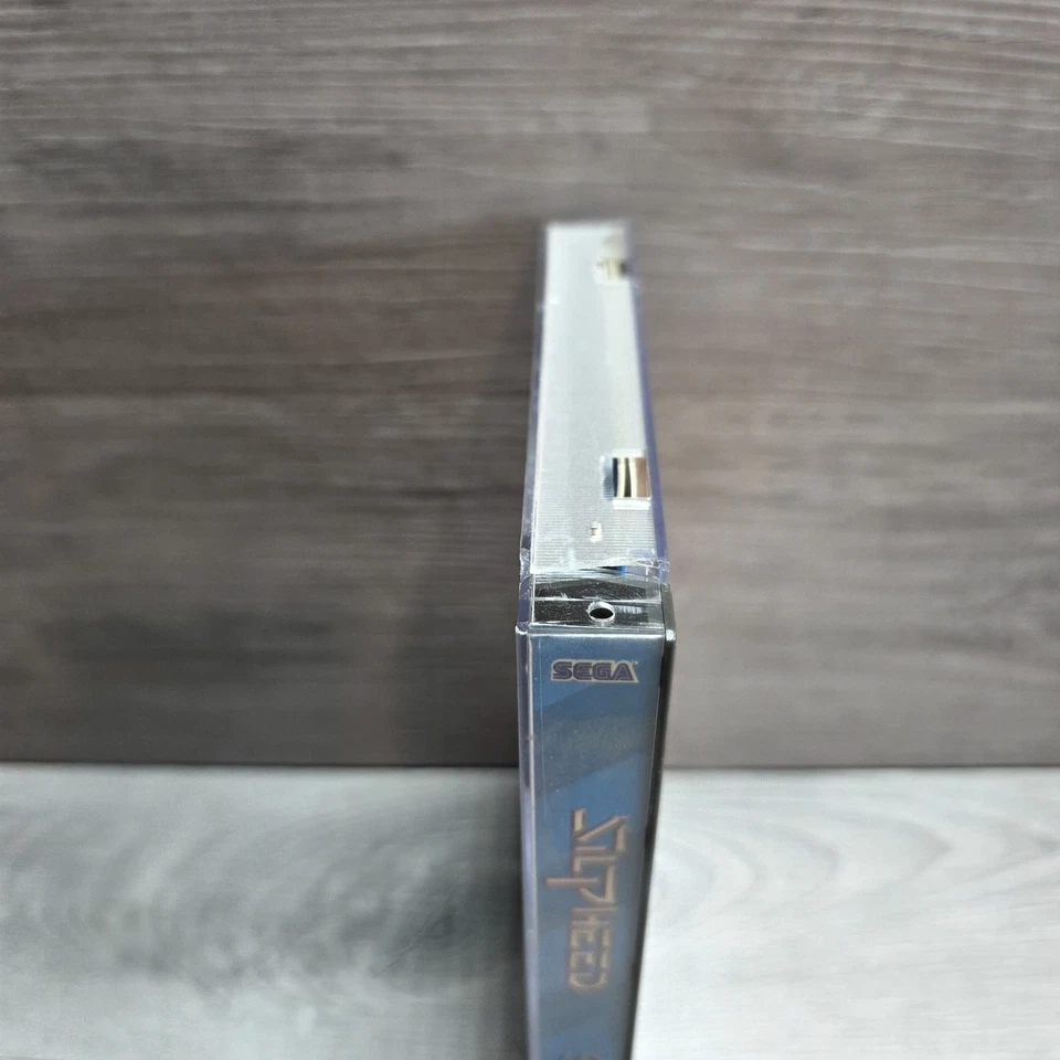 Disco Silpheed (Sega CD), estuche, manual y tarjeta de registro - estuche roto Foto 4 de 4