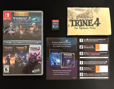 Trine Ultimate Collection (Nintendo Switch) TRINE 4 ONLY - COMPLETE w/ Inserts!