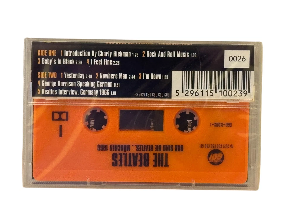 The Beatles - Das Sind Die Beatles Munchen 1966 Cassette Tape - Image 3 of 3