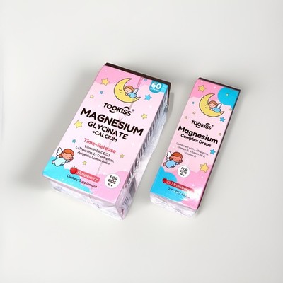 ( 2 PACK ) Tookiss Magnesium Complex DROPS & GUMMIES Sleep Kids Vegan Non-GMO