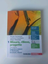 MISURE, RILIEVO, PROGETTO VOL. 1 CON ESPANSIONE ONLINE - 9788808699916