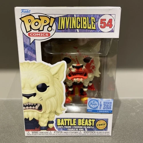 Funko Pop! Invincible #54 Battle Beast CHASE Limited Edition + Protector