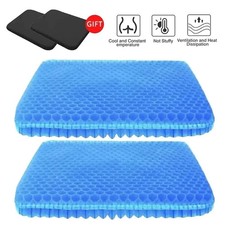 Gel Seat Cushion Pressure Relief Honeycomb Non Slip Office Chair Car Seat Cushio