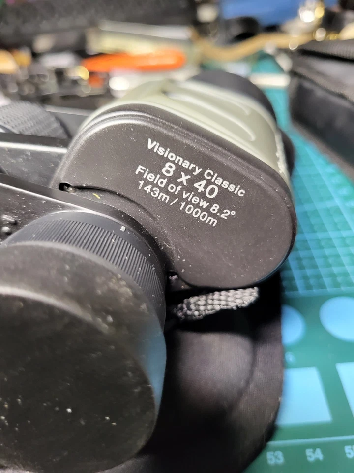 8x40 Binoculars VISIONARY CLASSIC Bird Watching Nature Fully Coated Optics - Image 3 of 4