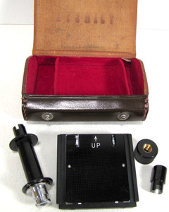 Yashica TLR Camera 35mm Film Adapter Kit Set With Leather Case