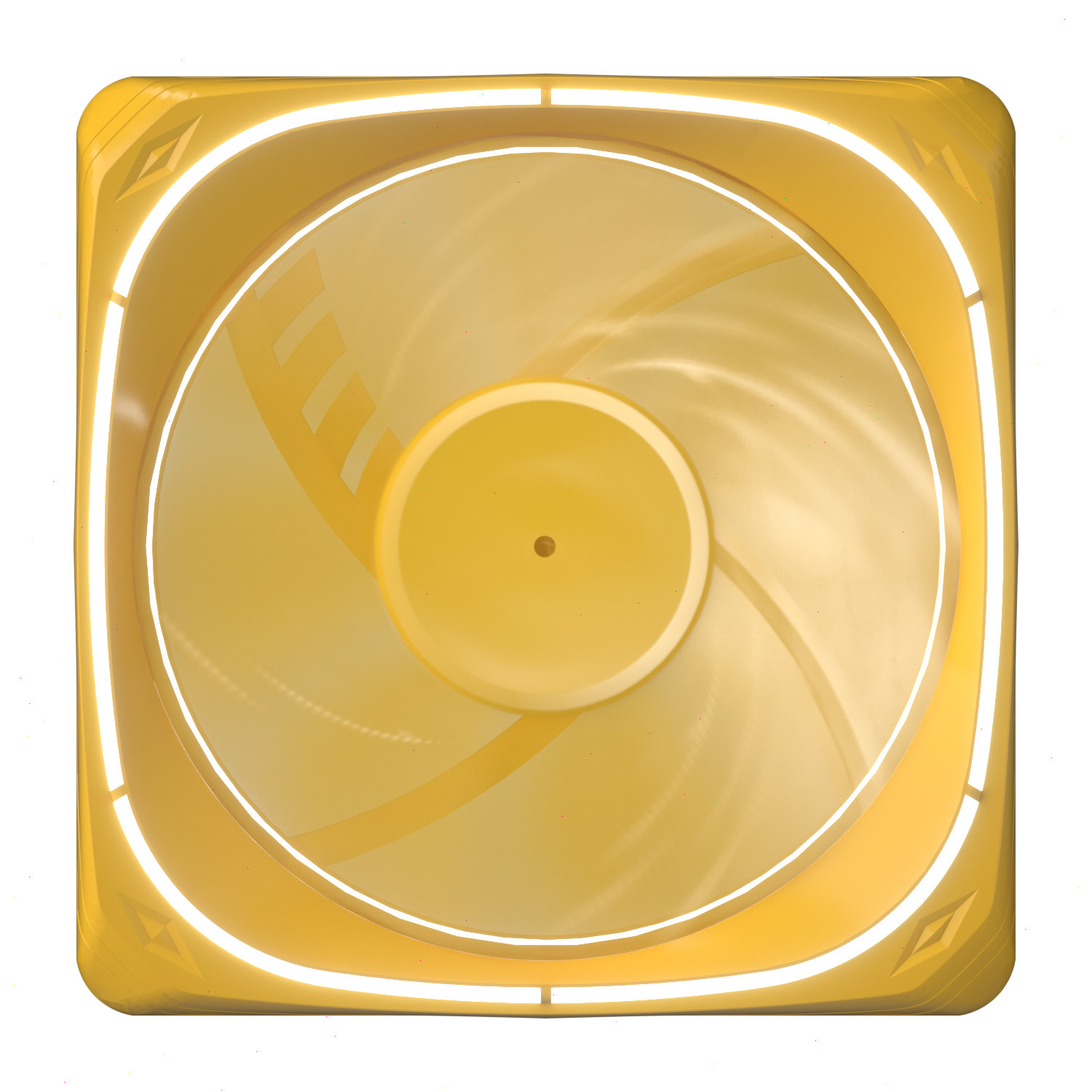 Vetroo DF120 Computer Case Fan, 120mm LED Lighting PC Cooling Fan - Yellow. Available Now for $39.99