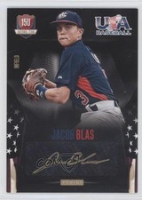 2014 Panini USA Baseball Box Set Black Gold Signatures 28/49 Jacob Blas Auto 0a1