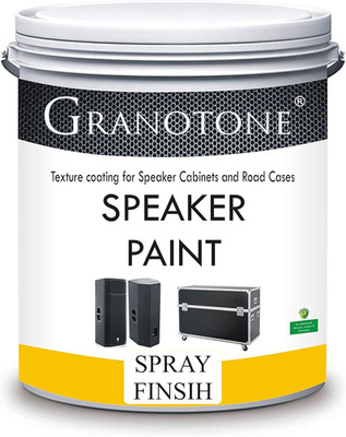 Spray Grade Speaker Paint Black Texture Coating for Speaker Cabinets, Road Cases