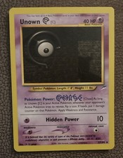Unown [C] 57/105 Neo Destiny Pokémon TCG on eBay