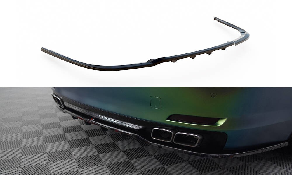 Splitter arriere Maxton pour BMW 7 F01 corriger le look arriere trop sobre