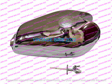 YAMAHA XT 500 TT CHROMTANK Kraftstoff Benzin (STAHL) 1980 NEUES MODELL + Hahn...