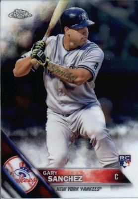 2016 Topps Chrome Baseball Card Pick (Base)