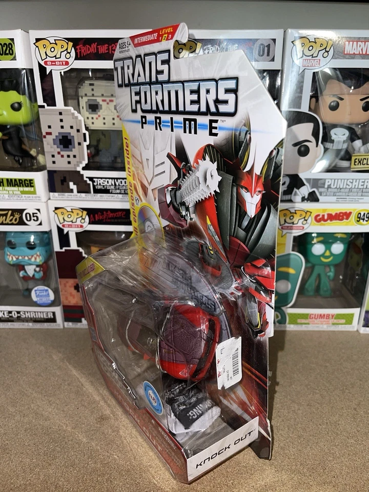 2011 Transformers Prime Robots In Disguise Deluxe Class Decepticon Knock Out #7 - Image 3 of 4