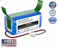 RVBAT850 14.4V 3.0Ah Replacement Battery for Shark Ion Robot Battery R75, RV761,