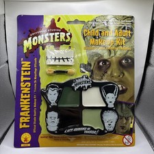 1999 Universal Studios Monsters Frankenstein child and adult makeup kit Vintage