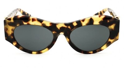 VERSACE VE4477U 777 87 Sunglasses Yellow Brown Tortoise Gray Lenses 52/19/135