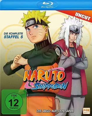 Naruto Shippuden - Staffel 5: Die Jagd auf den Sanbi - Uncut