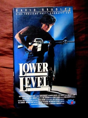 Lower Level David Bradley  Elizabeth Gracen VHS  New Vision Video DEUTSCH FSK 18