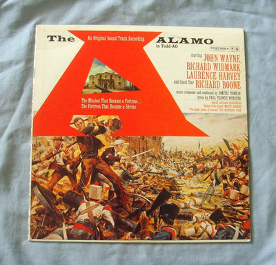 Dimitri Tiomkin - The Alamo (In Todd-AO) - 1960 COLUMBIA (VG+/VG+)
