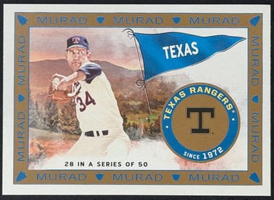  Nolan Ryan - 2021 Topps Allen & Ginter - T51 MURAD Reimagined #MR-28 - Rangers