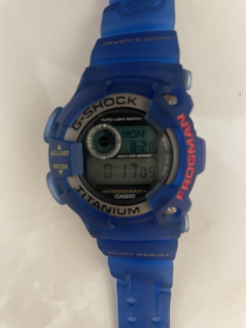 GSHOCK Frogman DW9900 Blue Limited Edition Unisex Rare | eBay