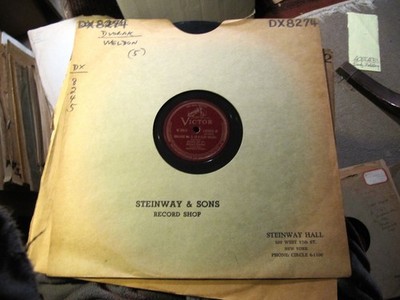1933 ALFRED CORTOT PIANO Chopin Ballade No 3 Maj A flat major Victor M399