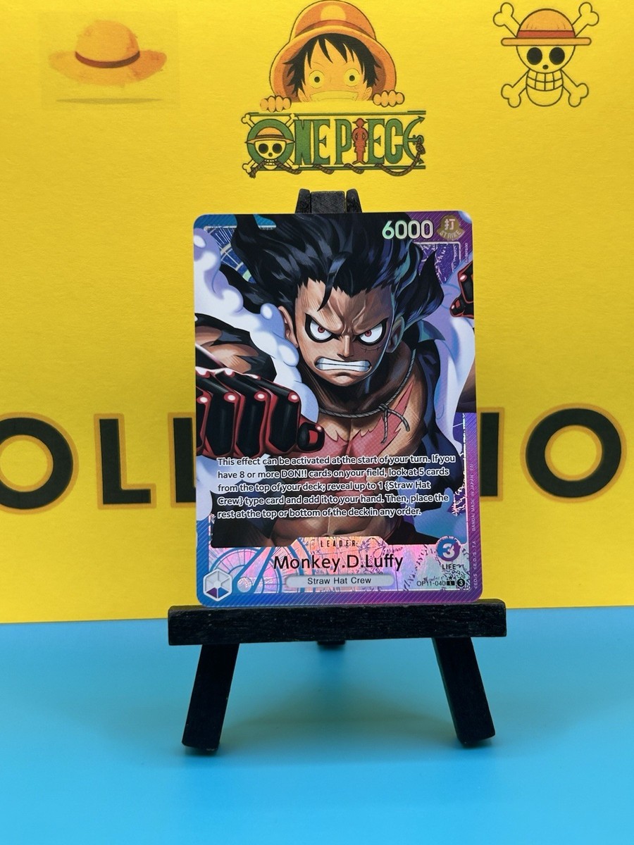 One Piece Monkey D Luffy OP11-040 A Fist of Divine Speed Alt Art