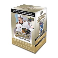 2026/27 Upper Deck MVP Hockey - With GOLD PACK! - Sealed Blaster Box-(77) Cards!