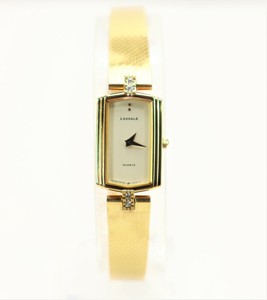 LASSALE Ladies Seiko Brand Wristwatch Gold Plated with diamonds New Vintage  | eBay