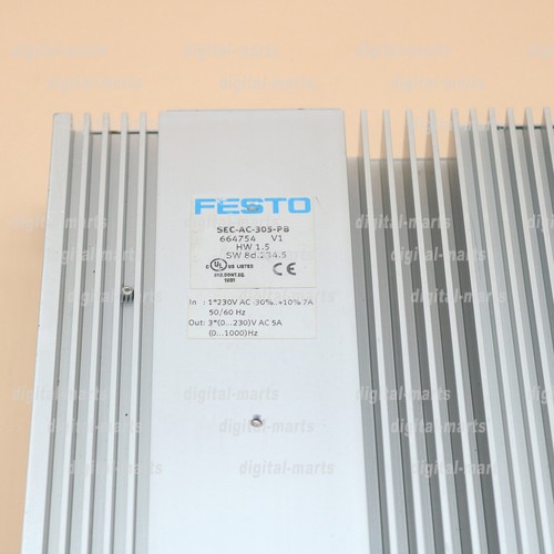 Used Festo Servo Driver SEC-AC-305-PB Quality assurance#LJ - Picture 5 of 5