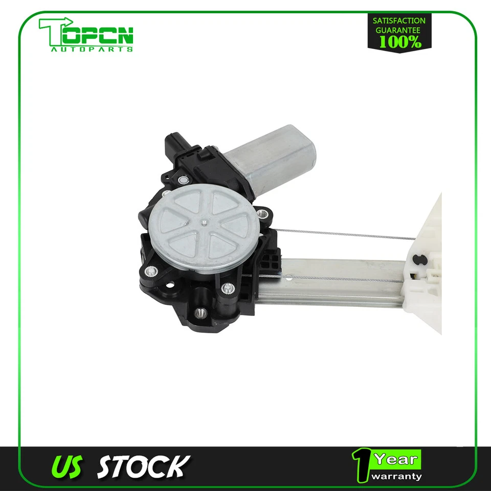 For 2015-2009 Honda Pilot Front Left Power Window Regulator w/ Motor - Изображение 2 из 4