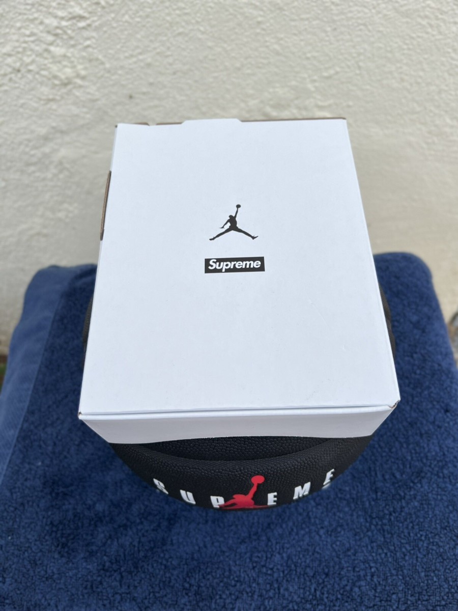 Supreme Jordan Black Basketball | eBay