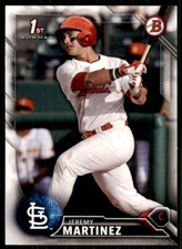 2016 Bowman Draft Picks & Prospects Jeremy Martinez St. Louis Cardinals #BD-24