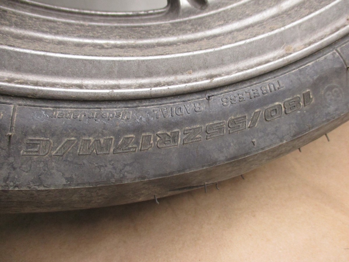 Kawasaki ZX636 2006 (3357) rear rim and tire | eBay