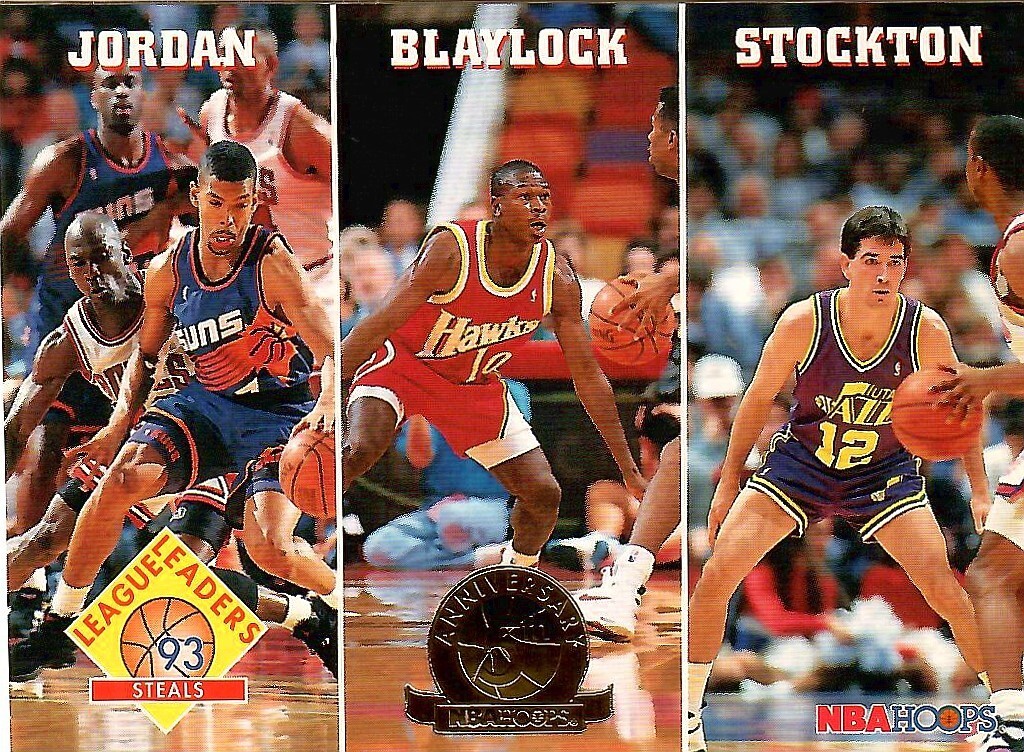 MICHAEL JORDAN 1993-94 HOOPS 5TH ANNIVERSARY GOLD #289 CHICAGO BULLS